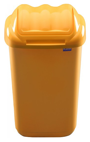 Контейнер для мусора PLAFOR Fala 30 л желтый
