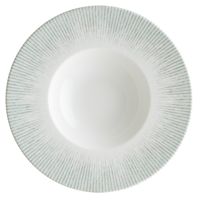 Тарелка глубокая Bonna Iris IRSBNC24CK d=24 см (фарфор) серый