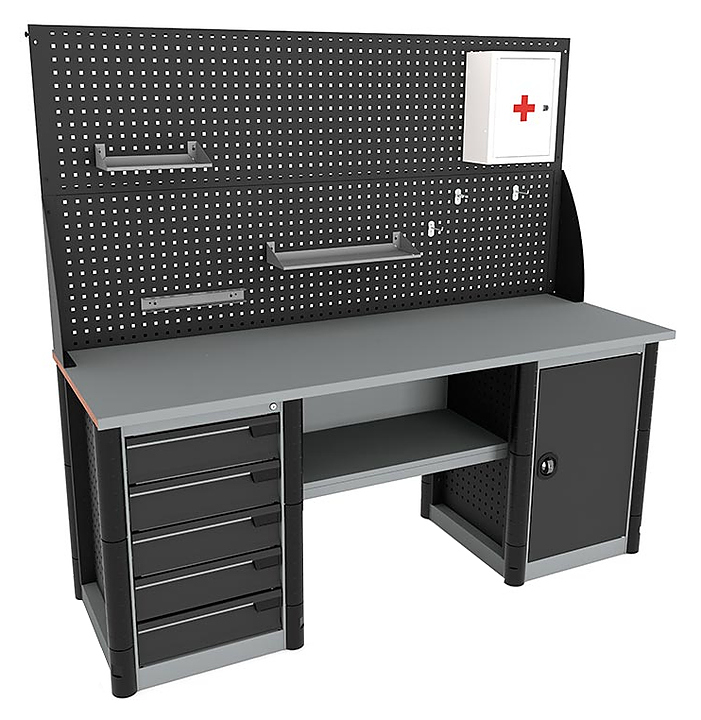 Верстак слесарный ПРОМЕТ Верстак Profi M №208