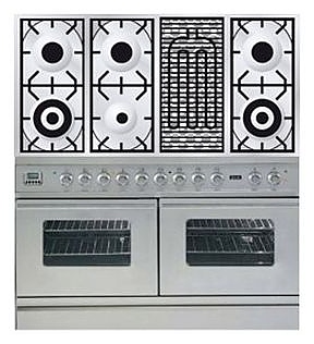 Духовка с варочной панелью ILVE PDL-120B-VG