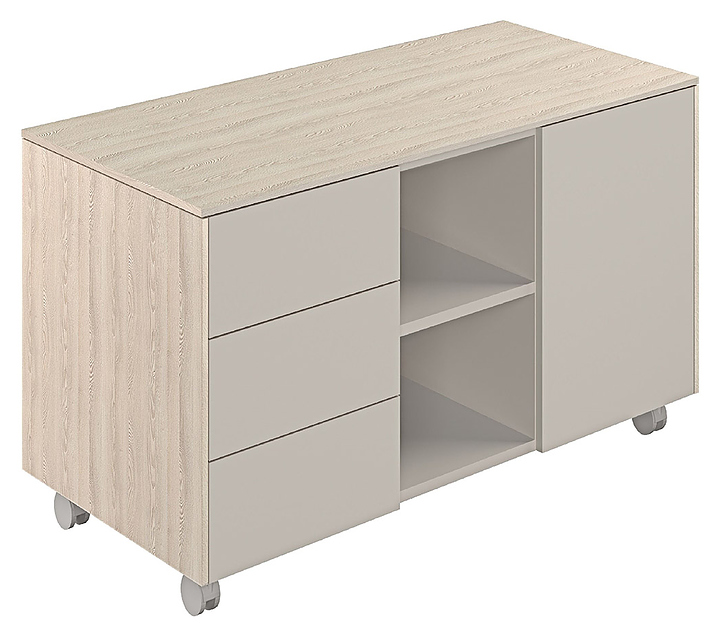 Тумба мобильная NORDEN NZ-0213.YN.GS