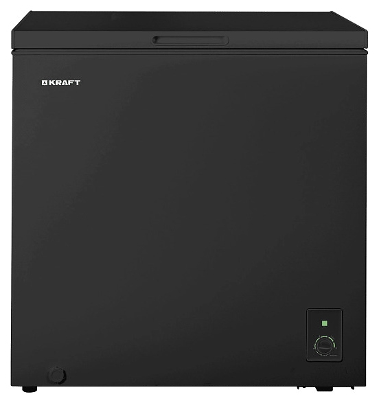 Ларь морозильно-холодильный Kraft BD (W)-230BRX черный