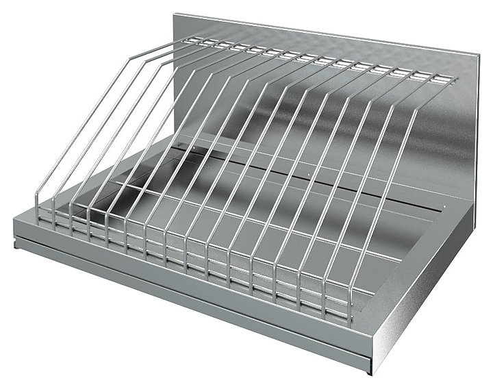 Полка настенная для крышек Марихолодмаш ПКК-600