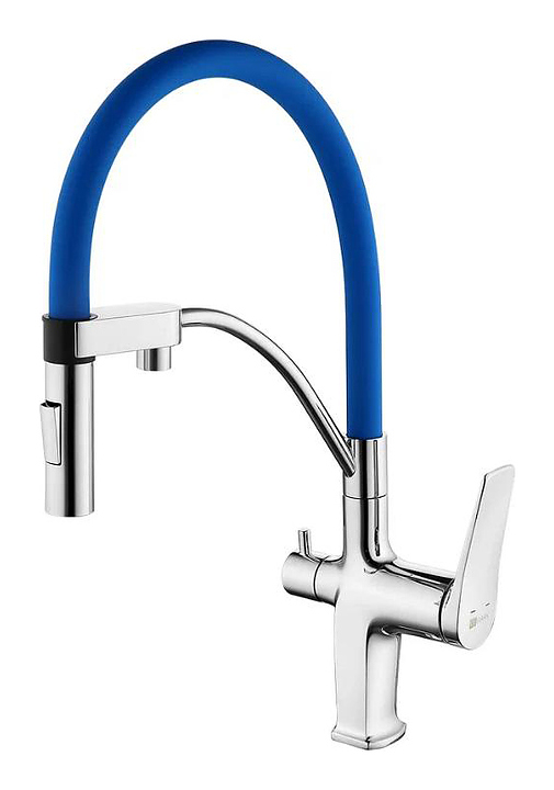 Смеситель для кухни LEMARK Comfort LM3074C-Blue