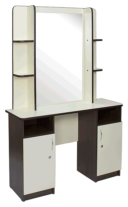 Зеркало парикмахерское МЭДИСОН ЭЛЕГАНС, комбинация венге и беленого дуба