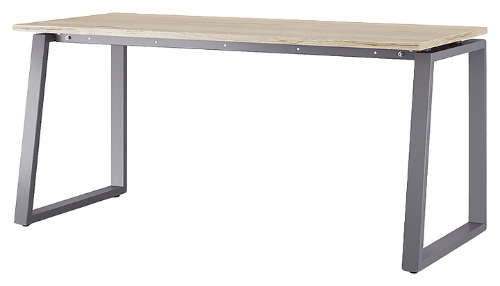 Стол офисный КОБОР TS1-100/60 graphite/natural