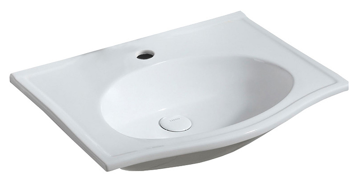 Раковина подвесная Azario AZ405A 62х48х14,5 см, фаянс