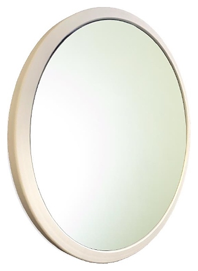 Зеркало Aquanika Metallica AQM7777RU141 77х77 см, с металлической рамой, белое