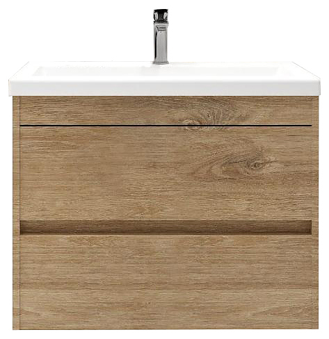 Тумба под раковину Art&Max Family-M-580-2C-SO-HG 58 см, дуб харбор золотой