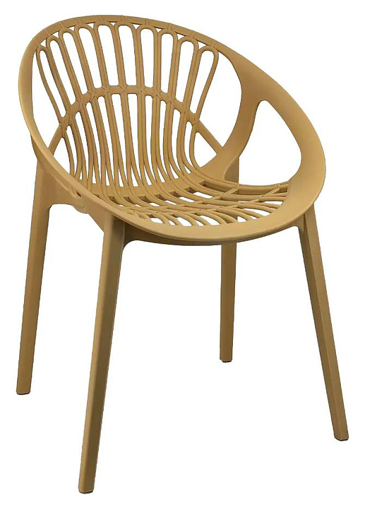 Кресло Stool Group Takeo бежевое