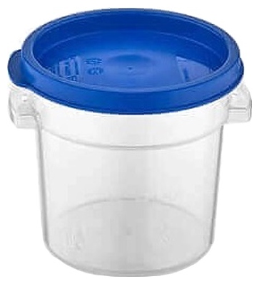 Контейнер для продуктов Gastroplast GRPP-1 0,95 л d=13 см h=11 см (полипропилен) прозрачный