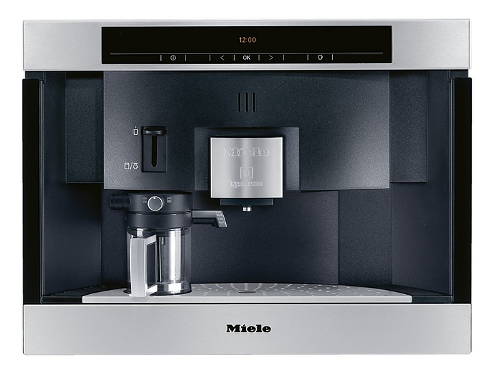 Встраиваемая кофемашина Miele CVA 3650 сталь CleanSteel