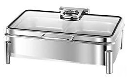 Чафин-диш MVQ Royal 9 л прямоугольный