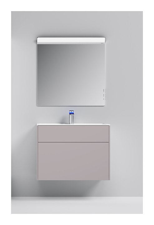 Гарнитур AM.PM Inspire 2.0 20918 80 см, 3 предмета, элегантный серый