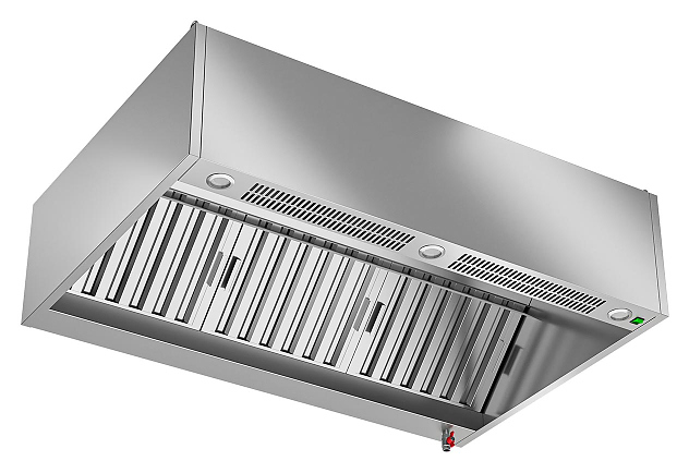 Зонт приточно-вытяжной пристенный ТТМ Т-ЗПВП-1610/П-40.5