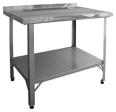 Стол производственный ПищТех Эконом ЦК СРОб-15/6ЭЦК (сплошная полка)