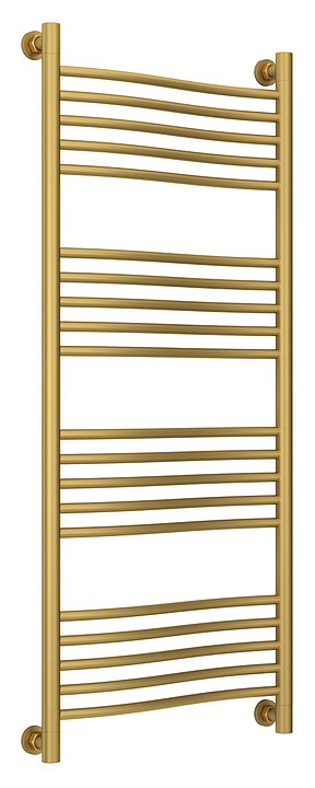 Полотенцесушитель водяной Сунержа Флюид + 120x50 см матовое золото