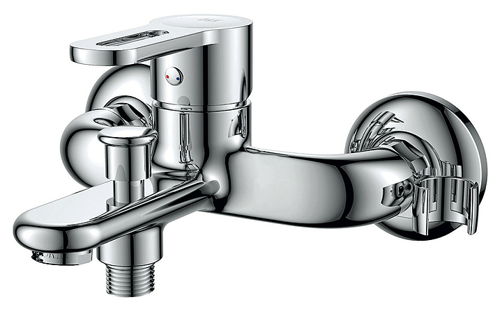 Смеситель для ванны с душем D&K Rhein Paulinus DA1353201 хром