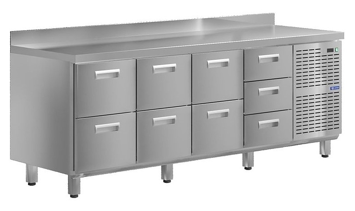 Стол холодильный KAYMAN КСХ-2223/70 (9 ящиков)