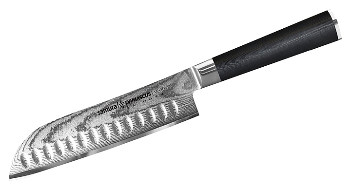 Нож кухонный Samura Damascus SD-0094/G-10
