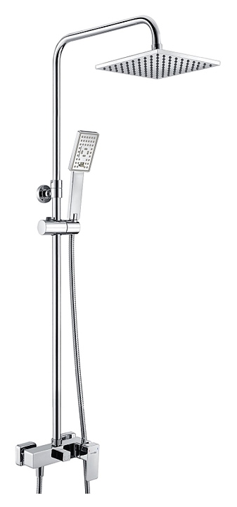 Душевая система со смесителем Wasserkraft A17702 хром