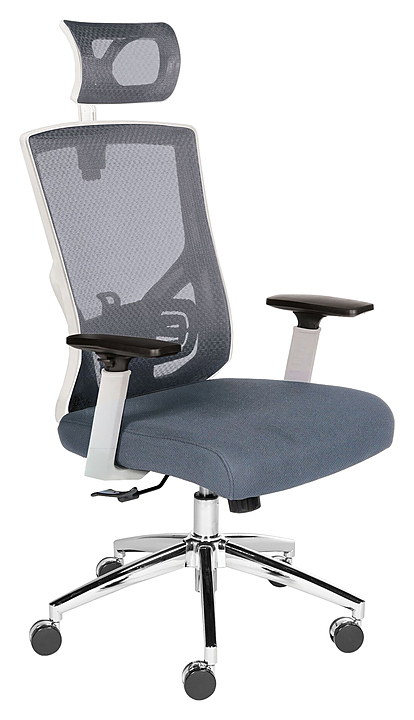 Кресло NORDEN Гарда SL белый+серый