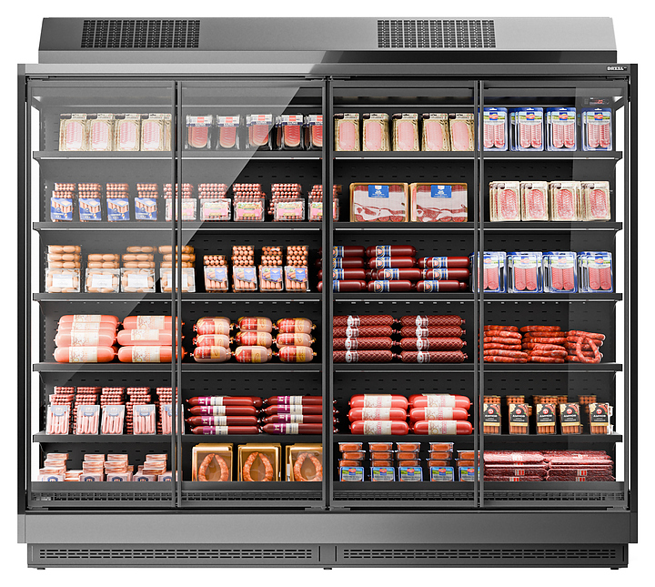 Горка холодильная Dazzl Zodiac DG 080 Н210 125