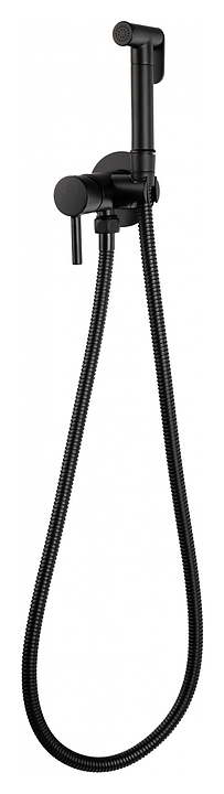 Душ гигиенический со смесителем FILARETE Roun FL100BL черный матовый