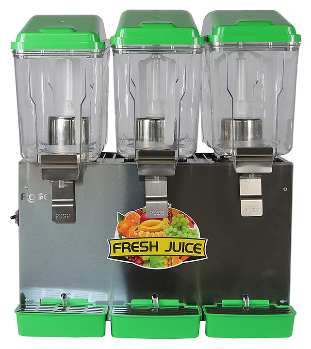 Сокоохладитель Rosso JD-163A зелёный