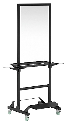 Парикмахерское зеркало MERTZ Modus с 2-мя фенодержателями и подножками