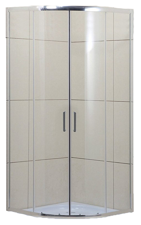 Уголок душевой BelBagno UNO-R-2-90-C-Cr 90x90x185 см, прозрачное стекло