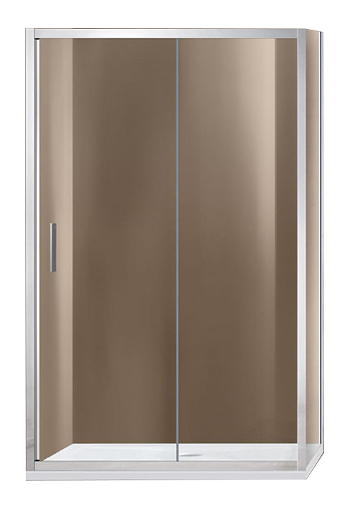 Уголок душевой Vincea Garda VSR-1G9014CL 140х90 см, прозрачное стекло, хром