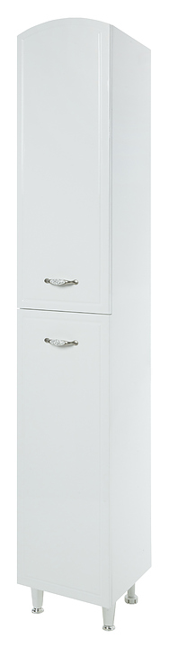 Шкаф-пенал Bellezza Амелия 35 L с бельевой корзиной, левый