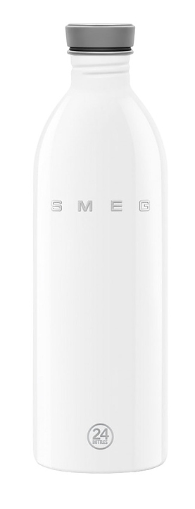 Бутылка для воды SMEG WBF02WH 1000 мл белый, глянцевый