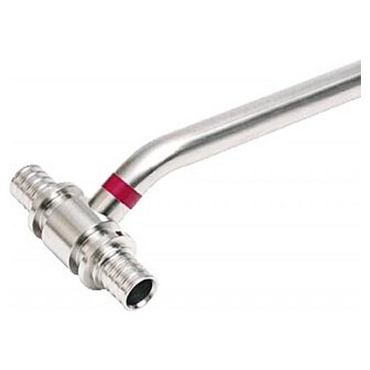 Тройник Rehau для подключения радиатора нерж Дн 20х15х20 L=250мм RAUTITAN