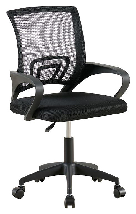 Кресло офисное TopChairs Simple SN черное