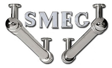 Набор аксессуаров (боковые релинги + логотип) SMEG KITKCX