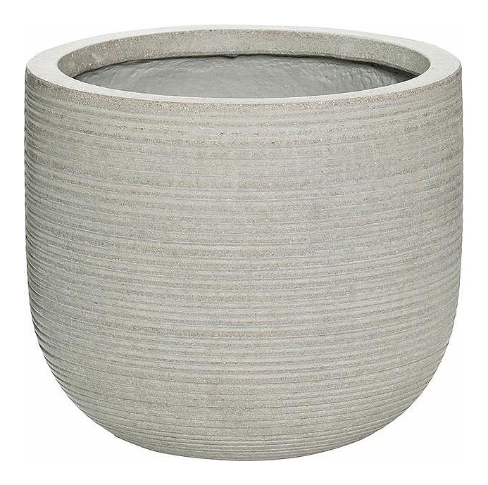 Кашпо Pottery Pots Cody (28х25 см) Basic, светло-серое