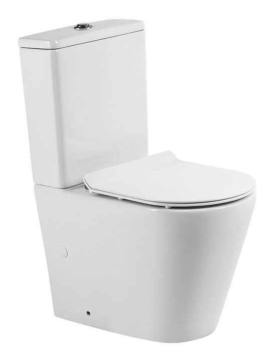 Унитаз напольный BelBagno FLAY-TOR BB2149CP-TOR + BB2149T