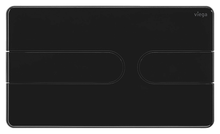 Кнопка смыва Viega Prevista 8613.1, черный глянцевый