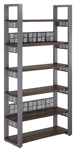 Стеллаж открытый КОБОР SO6-60/36 graphite/charlston