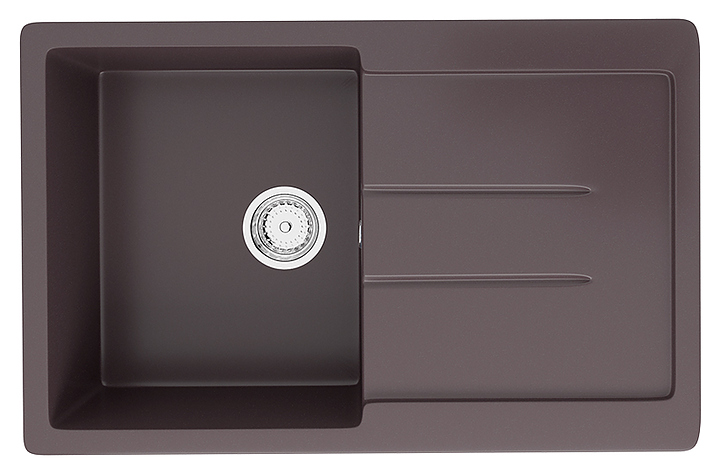 Мойка кухонная ULGRAN U-507-345 шоколад