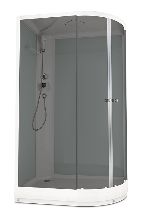 Душевая кабина Domani-Spa Delight 128 L DS01D128LLWT00 120х80 см
