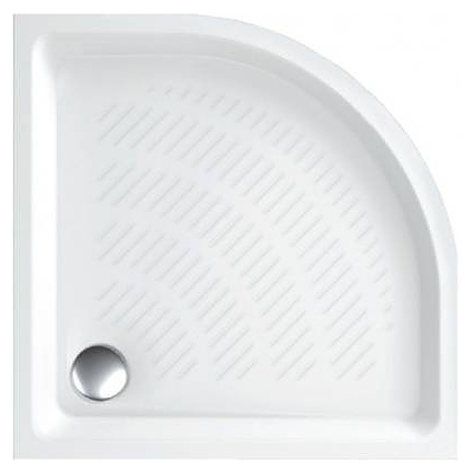 Душевой поддон KollerPool Round ROUND80R 80х80 см, полукруг, акрил