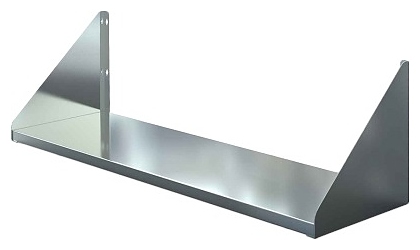 Полка настенная для микроволновой печи Assum ПН-П-6/5 Н (600х500х350) с отверстием под кабель d=80 мм