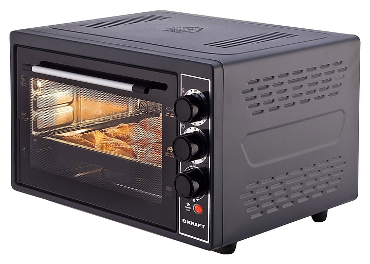 Мини-печь Kraft KF-MO 3802 KBL черная
