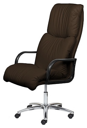 Кресло педикюрное МЭДИСОН НАДИР с колесами, коричневое