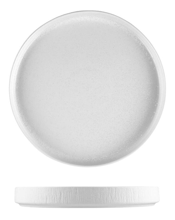 Тарелка с бортом P.L. Proff Cuisine Frost White Moon ZA0705-8-AR-ME d 20 см h 3 см белый