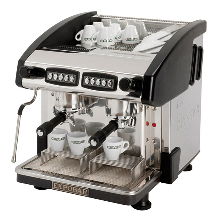 Кофемашина Expobar New Elegance Mini Control 2 GR Black (низкие группы)