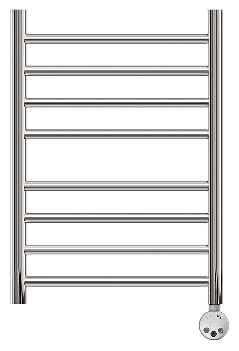 Полотенцесушитель электрический Point Аврора PN10156SE П8 500x600, хром